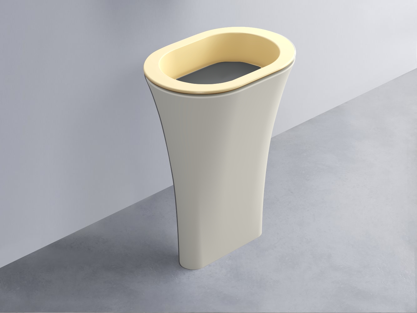 AMLA65-CN+AMPILO-CM+AMCOLO-TL Раковина Amedeo Ovale отдельностоящая cielo Enjoy + Amedeo Ceramica Cielo