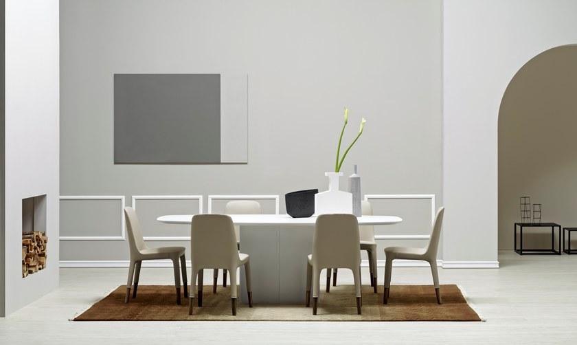 Pedrali Обитый кожаный стул для ресторана Ester 691 - Вид №5