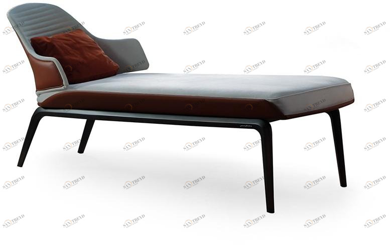 Reflex Мягкое кожаное кресло для отдыха Pininfarina home design sun-id-1406105