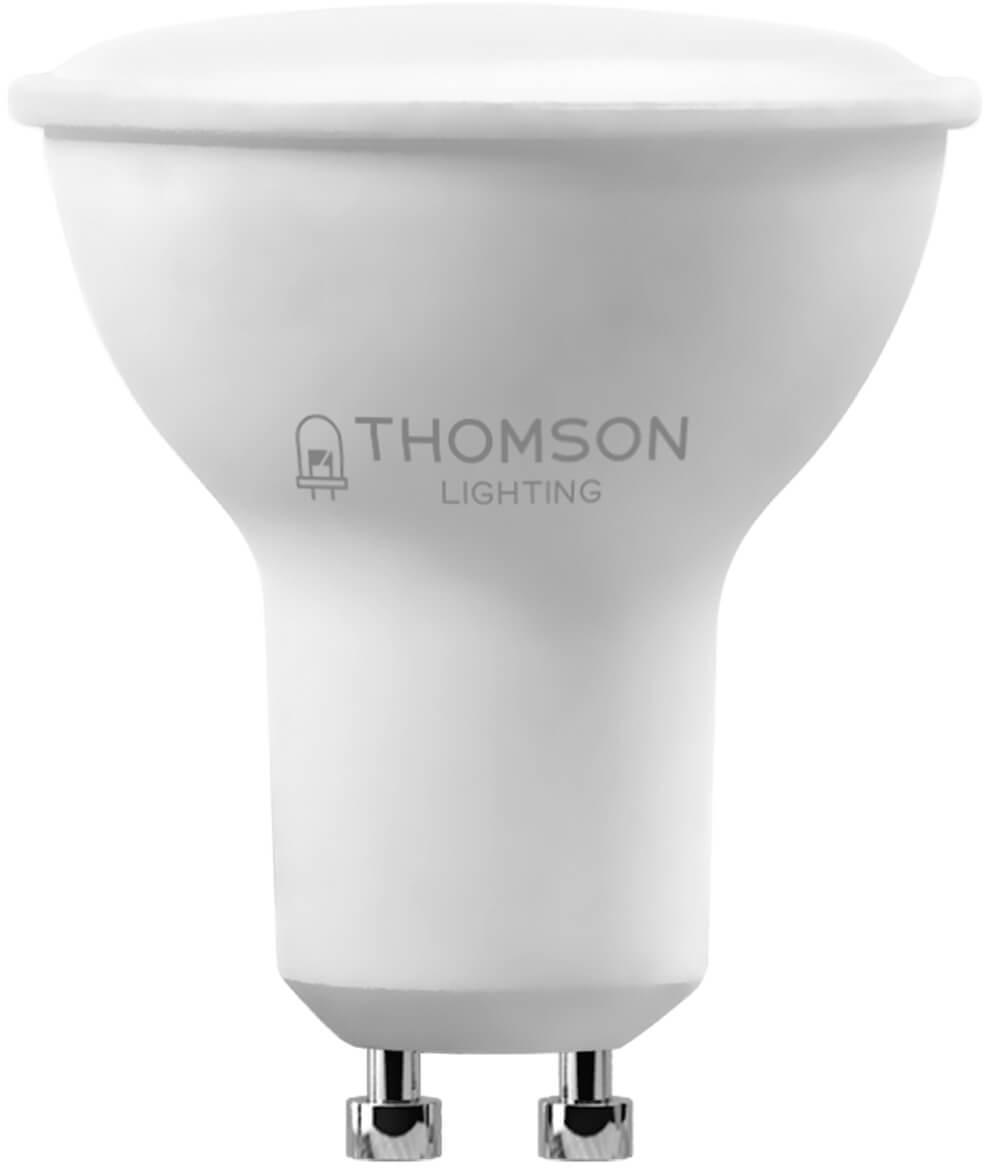 TH-B2325 Лампа светодиодная GU10 4W 6500K полусфера матовая Thomson