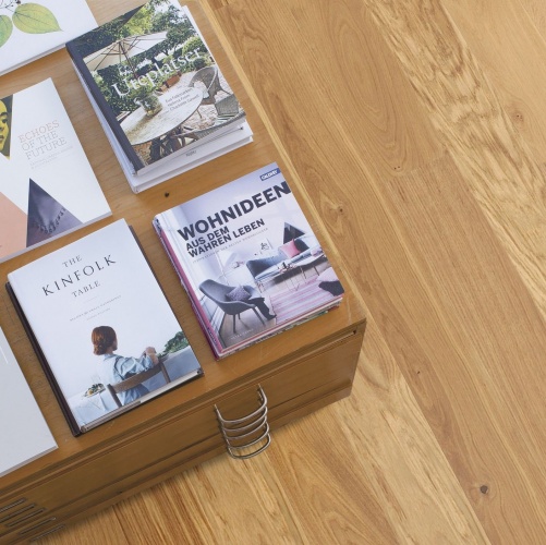 Инженерная доска Boen Finesse Rustic Live Matt Ированная C Фаской 2v Дуб Рустик с брашью (Текстурированная) 1350х135 мм EBLE45FD - Вид №5