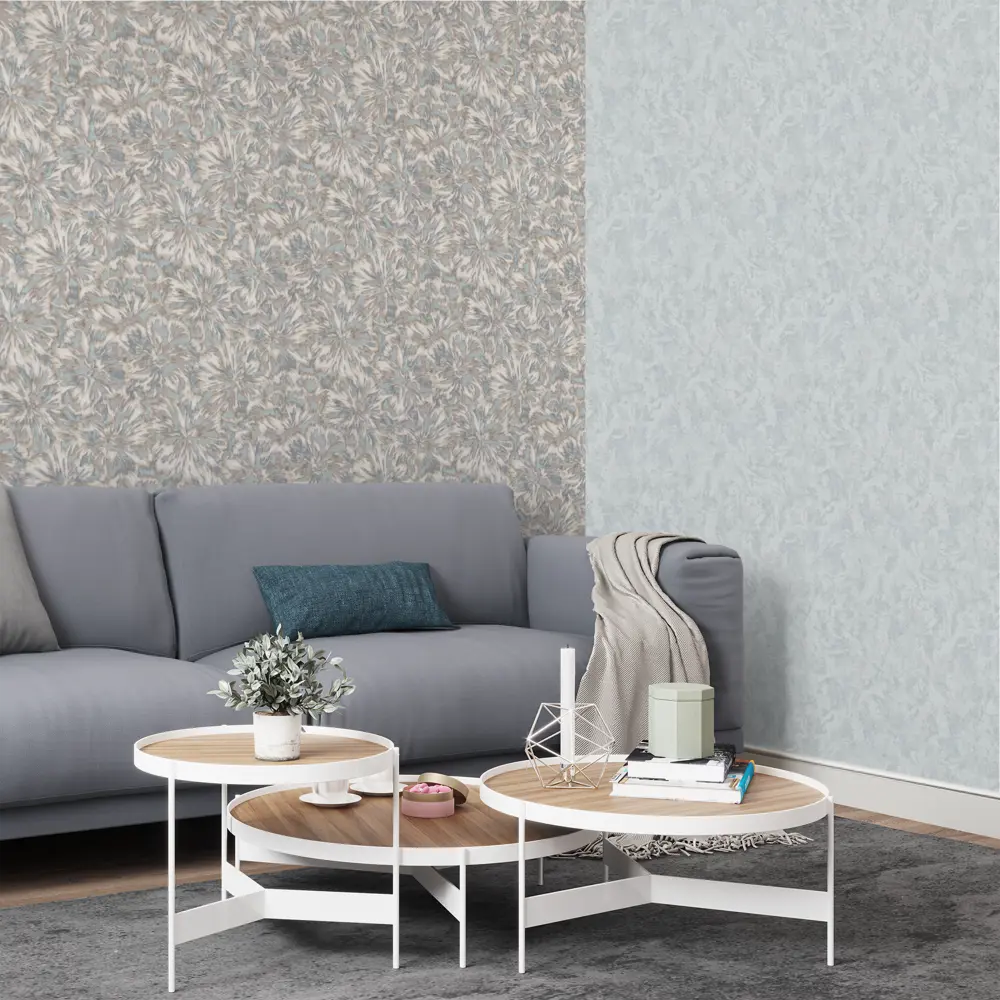 Обои флизелиновые Palitra Life Madeira бирюзовые 1.06 м PL71707-72 STLM-2163737 - Вид №2