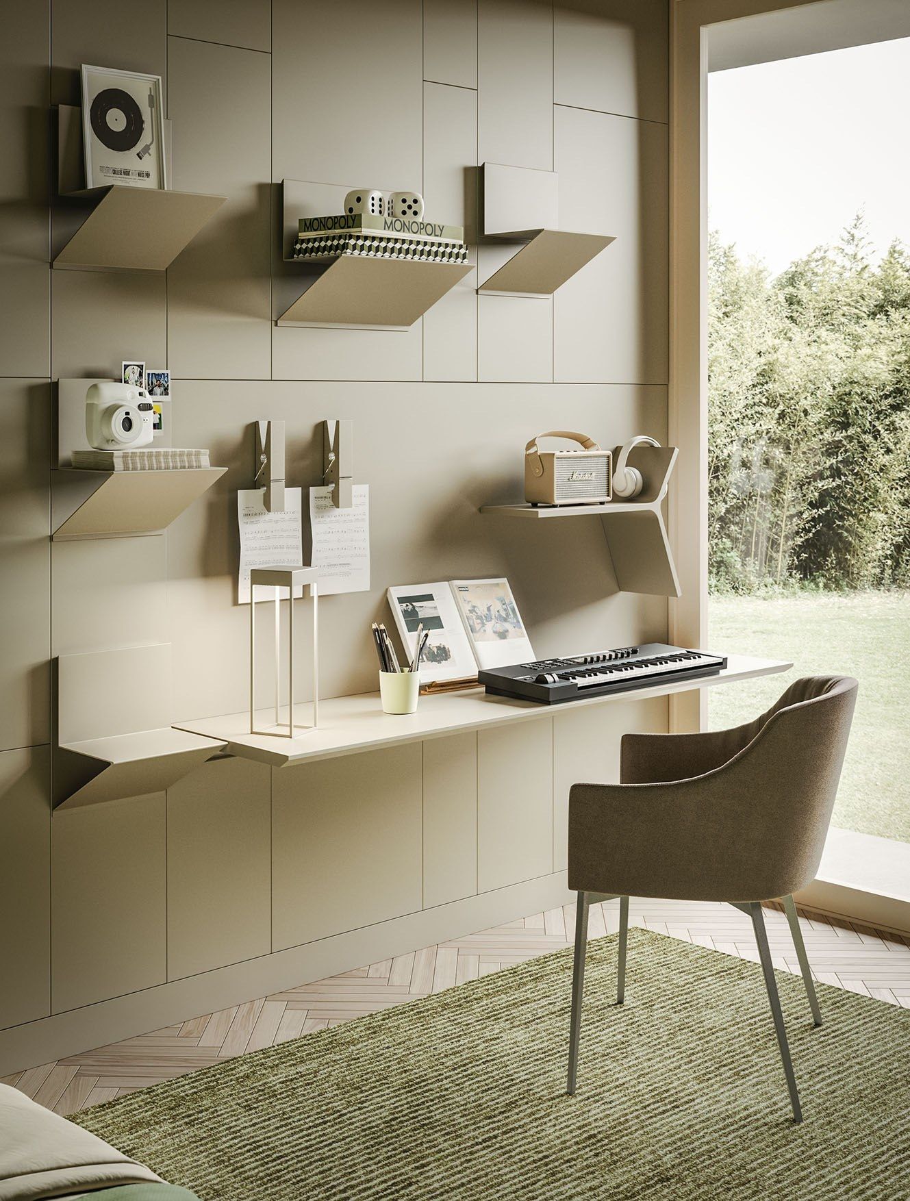 Мягкий стул с подлокотниками Ronda Design ARCH-00109479 - Вид №3