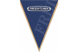 15971033 Треугольный вымпел FREIGHTLINER фон синий S05101023 SKYWAY