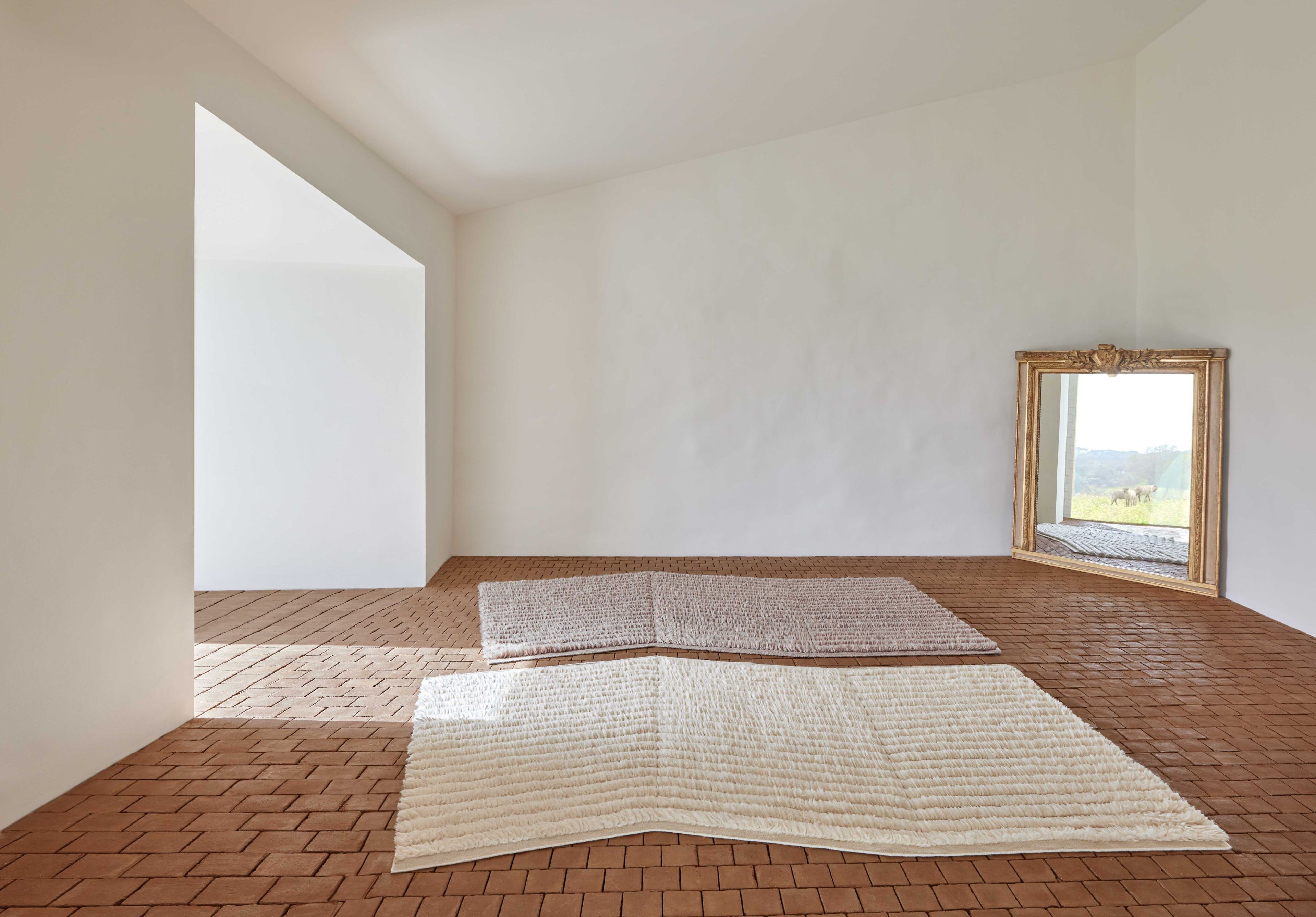 Шерстяной ковер с длинным ворсом GAN LINES ARCH-00121496 - Вид №14