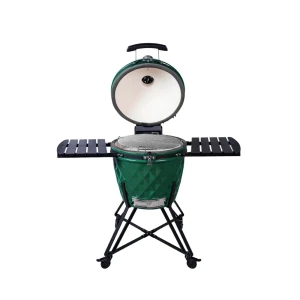 91595853 Гриль для барбекю Diamond egg XLDE02/Green толщина 30 мм 125x65x65 см STLM-0965185