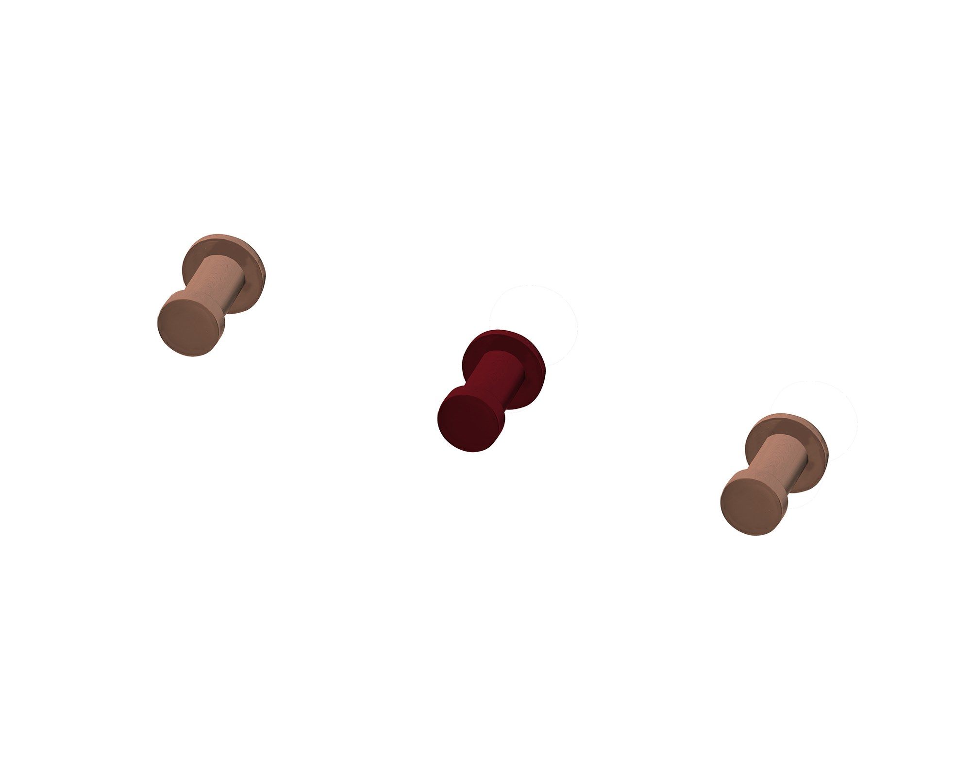 Вешалка для одежды из нержавеющей стали SCHNEEWEISS interior моно ARCH-00012659 - Вид №1