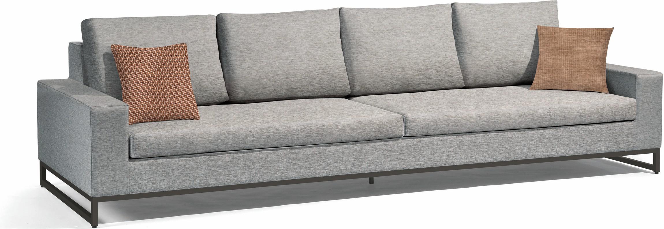 MNST414 Диван фиксированный лотос воробей 290 Manutti Zendo