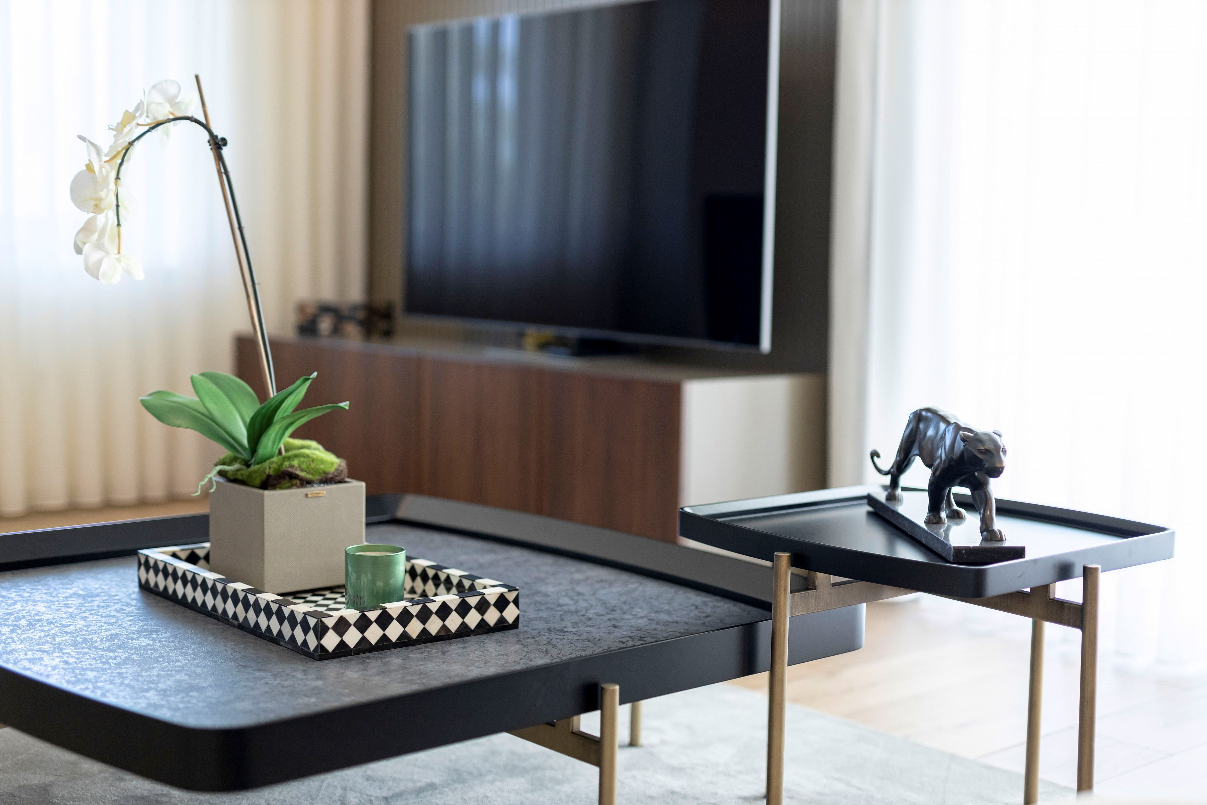 Железный квадратный журнальный столик Stylish Club Capri ARCH-00029538 - Вид №4