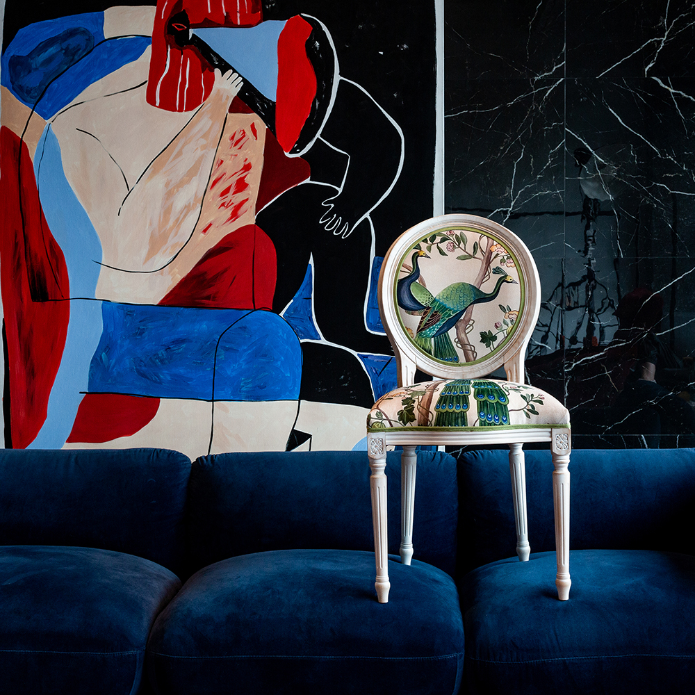 21060743 Стул «Индокитайский зелёный павлин» (версия 1) Object Desire  - Вид №13