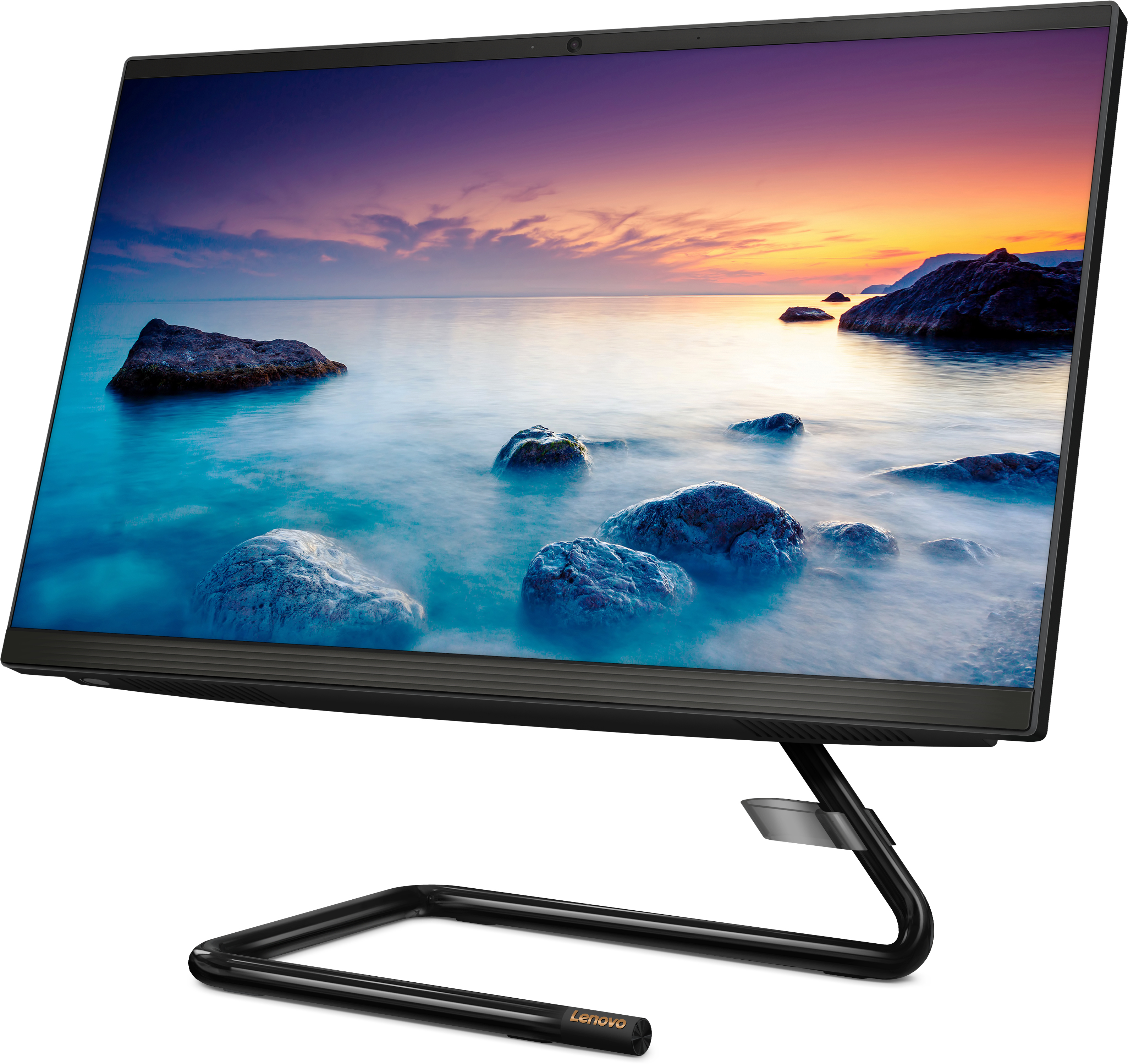 F0EA0048RK ideacentre aio a340-22igm 21.5"(1920x1080 ips)/intel celeron j4025(2ghz)/4096mb/128ssdgb/nodvd/int:intel uhd graphics 600/bt/wifi/war 1y/5.28kg/black/w10 + клавиатура, мышь usb Lenovo Santreyd  - Вид №9