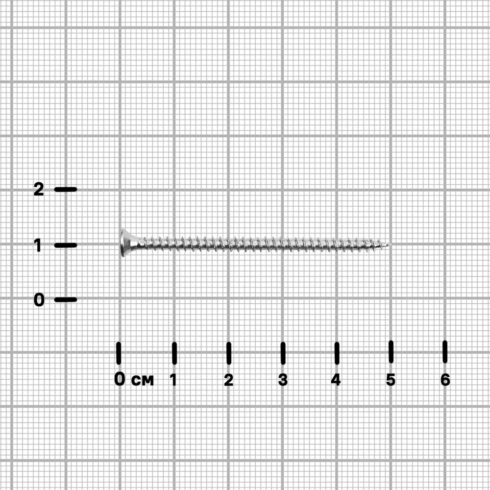 Универсальные саморезы Standers оцинкованные 3x50 мм 25 шт 89212904 STLM-1336063 - Вид №2