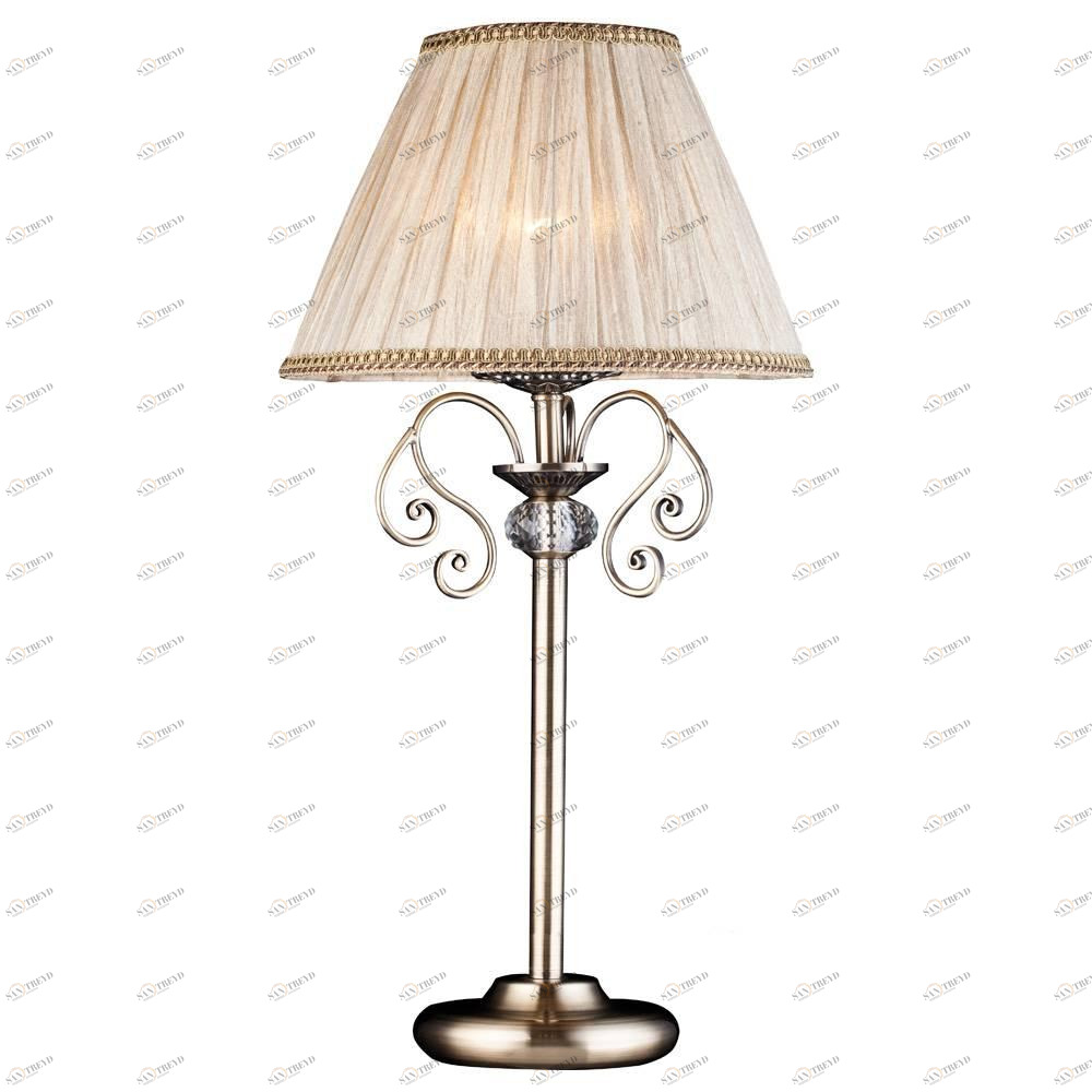 Настольная лампа Arte Lamp Charm A2083LT-1AB ARTE LAMP ИНТЕРЬЕРНЫЕ 080195 Бежевый 