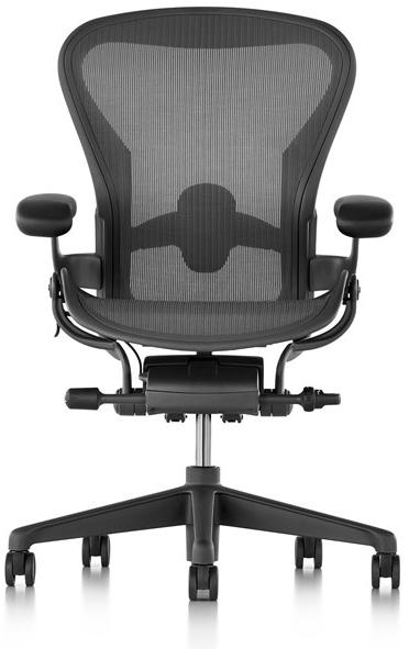 Herman Miller Стул офисный вращающийся с 5 спицами на колесиках Aeron sun-id-1447426 - Вид №2