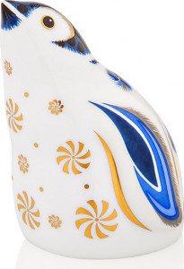 10577515 Royal Crown Derby Пресс-папье Royal Crown Derby "Пингвиненок" 6,5см Фарфор костяной