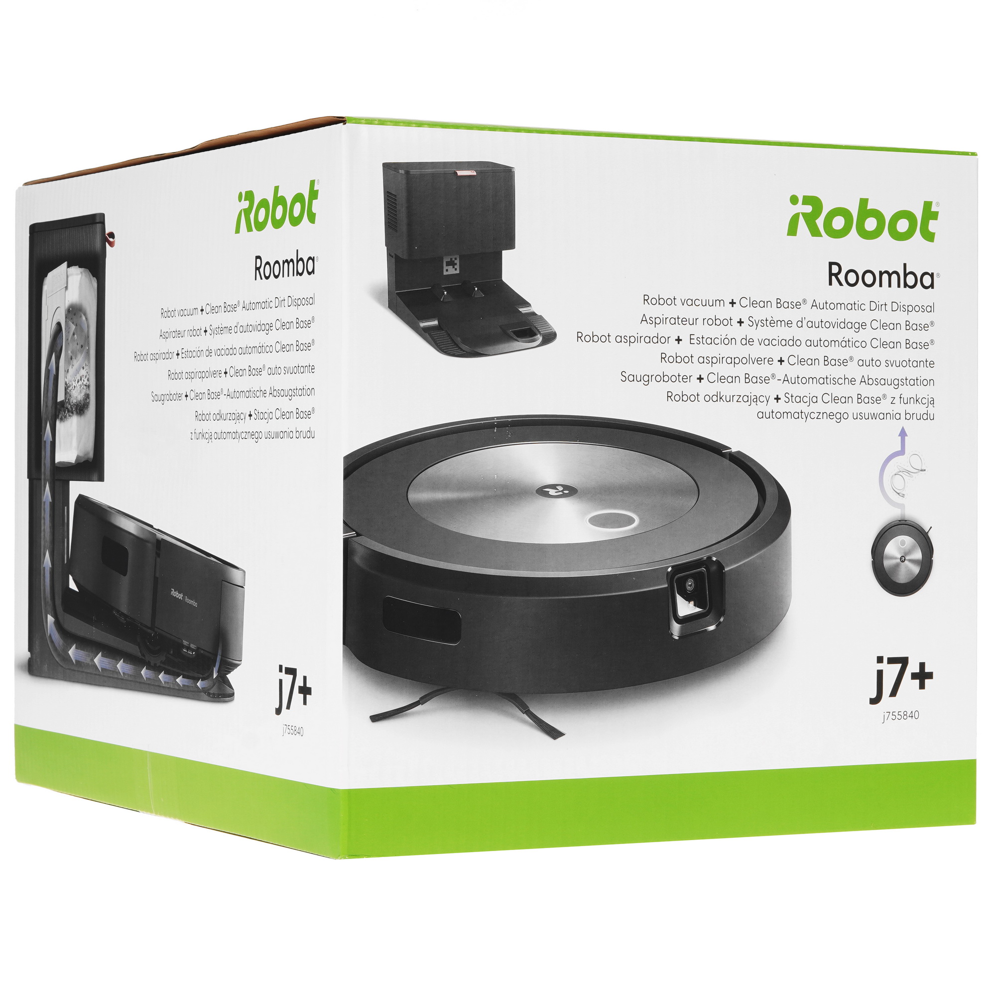 9960738 Робот-пылесос iRobot Roomba j7+ черный STDN-0049682 - Вид №9