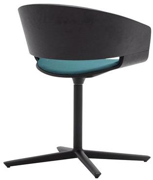 Andreu World Мягкое вращающееся кресло с 4-мя спицами Ronda So0465 - Вид №20