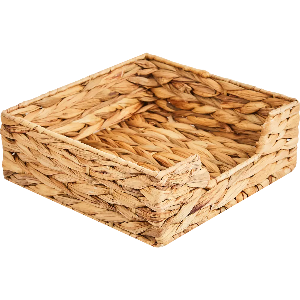 SPACEO Корзина из водяного гиацинта для элегантного хранения мелочей 89344354 Kub STLM-1074128 - Вид №7