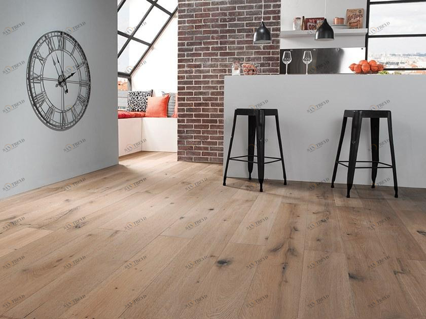 Signature Parquet Плавающий брашированный дубовый паркет Old story 2506003