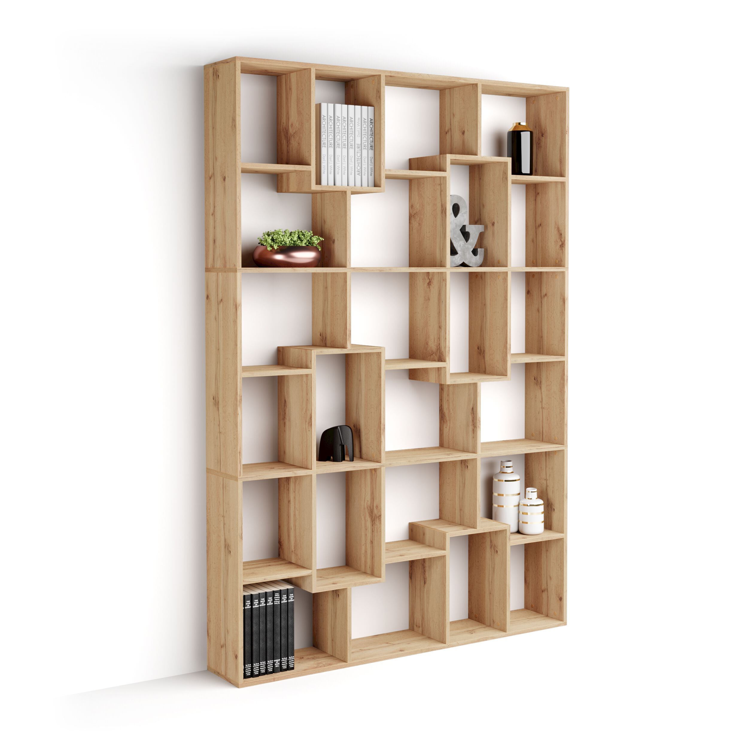 Отдельно стоящий книжный шкаф в облагороженном виде Mobili Fiver IACOPO ARCH-00124117 - Вид №31