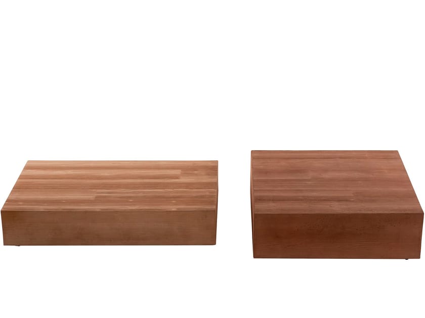 Деревянный прямоугольный журнальный столик Tacchini CASSERO ARCH-00061324