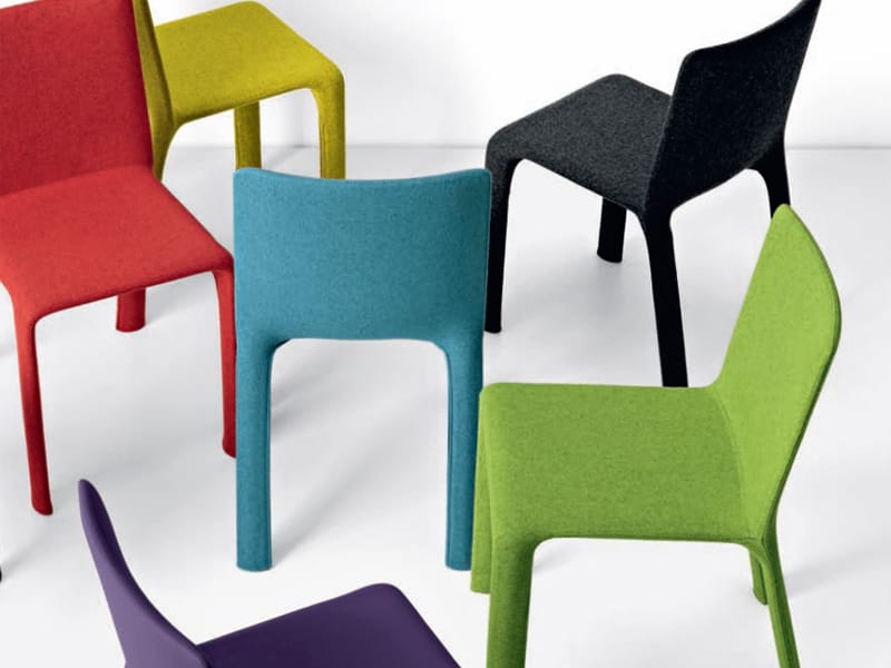 Мягкий стул из ткани Kristalia Joko ARCH-00122979 - Вид №2