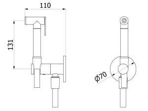 Гидроскоп с миксером