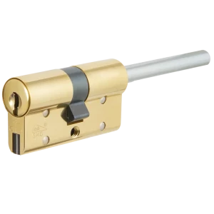 Цилиндр Cisa RS3 ОL3S7-07.66, 25x10x25 мм, ключ/шток, цвет латунь, без вертушки