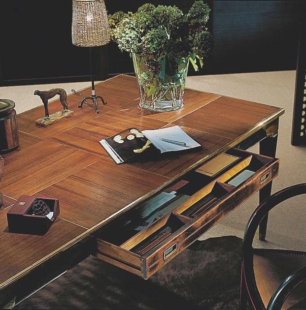 L'Origine Письменный стол из вишневого дерева с ящиками  K 10360  - Вид №2