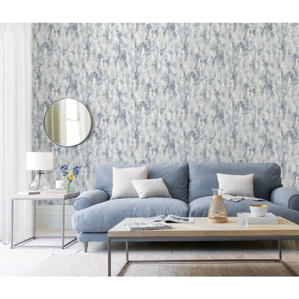 Обои флизелиновые New Age Impasto голубые 1.06 м NA8713-24 87021233 STLM-2062834 - Вид №2
