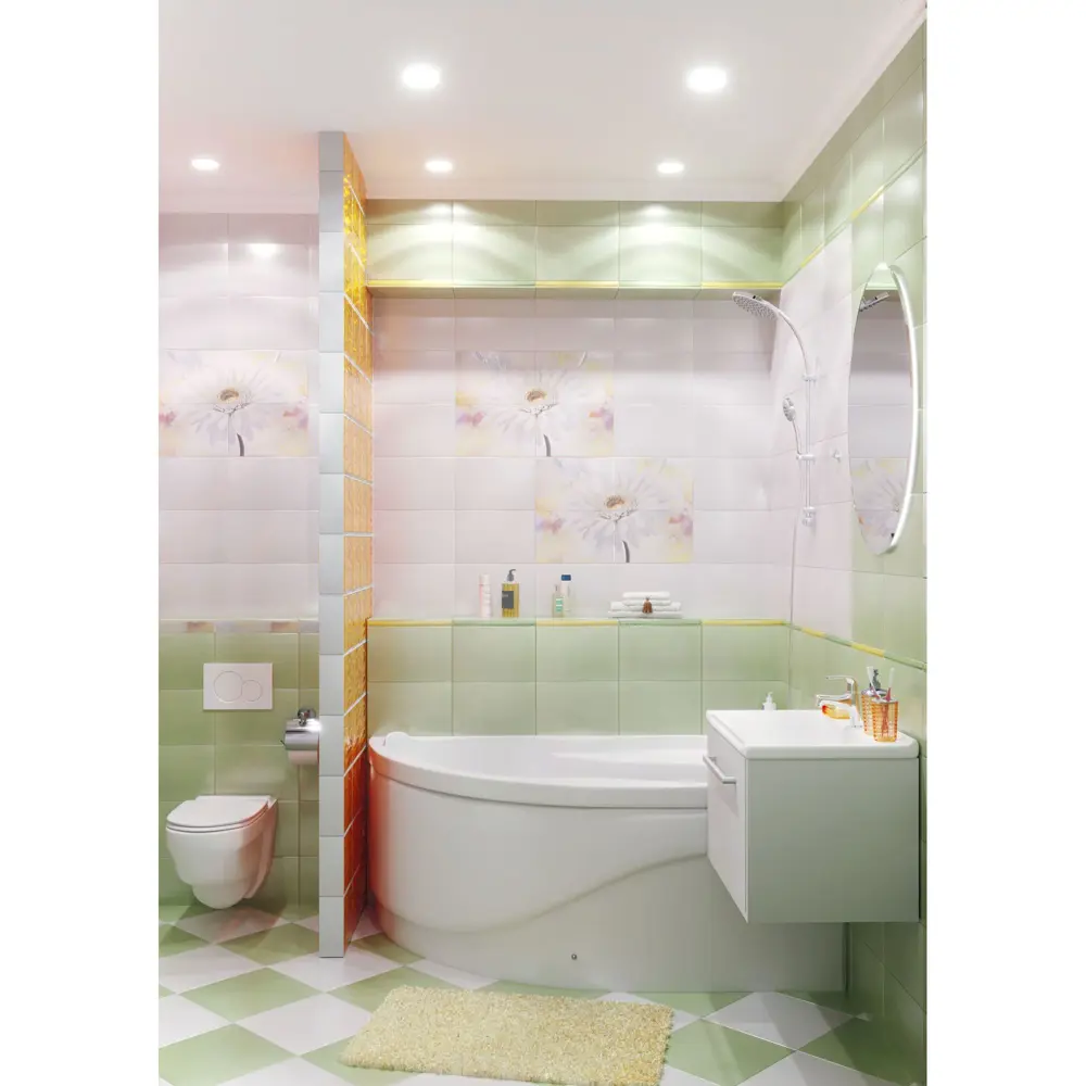 Тумба под раковину подвесная Aquaton «Мерида», 65 см, цвет белый АКВАТОН STLM-2027229 - Вид №5