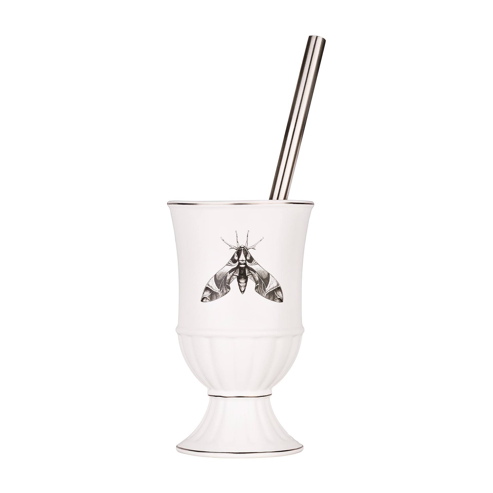 89097049 Ершик для унитаза цвет белый Buzz Fauna Santreyd 