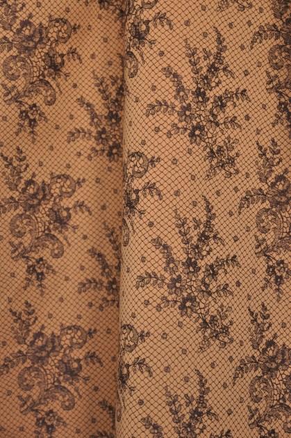 LELIEVRE Ткань дамаст из хлопка с цветочными мотивами Jean paul gaultier - le defile sun-id-1353874 - Вид №4