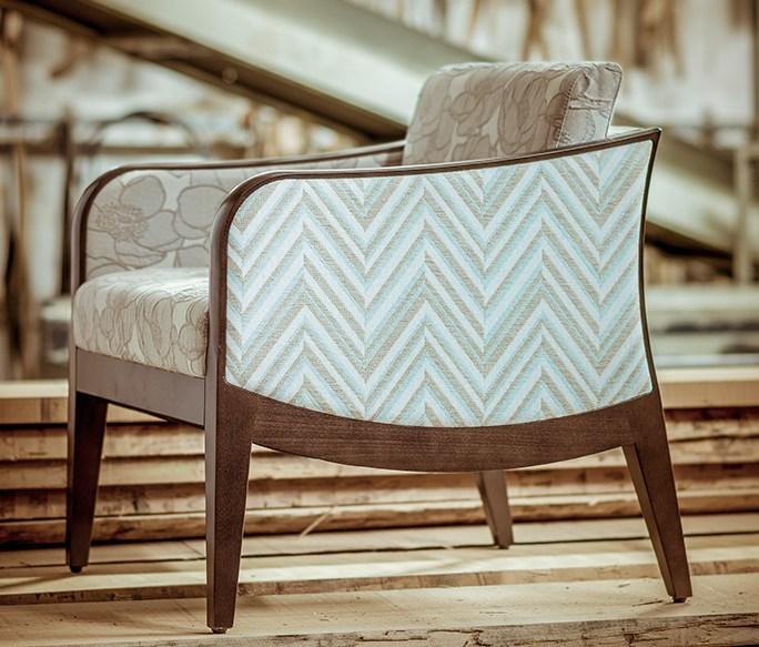 JMS Кресло из ткани с подлокотниками Ellen M 630 - Вид №2