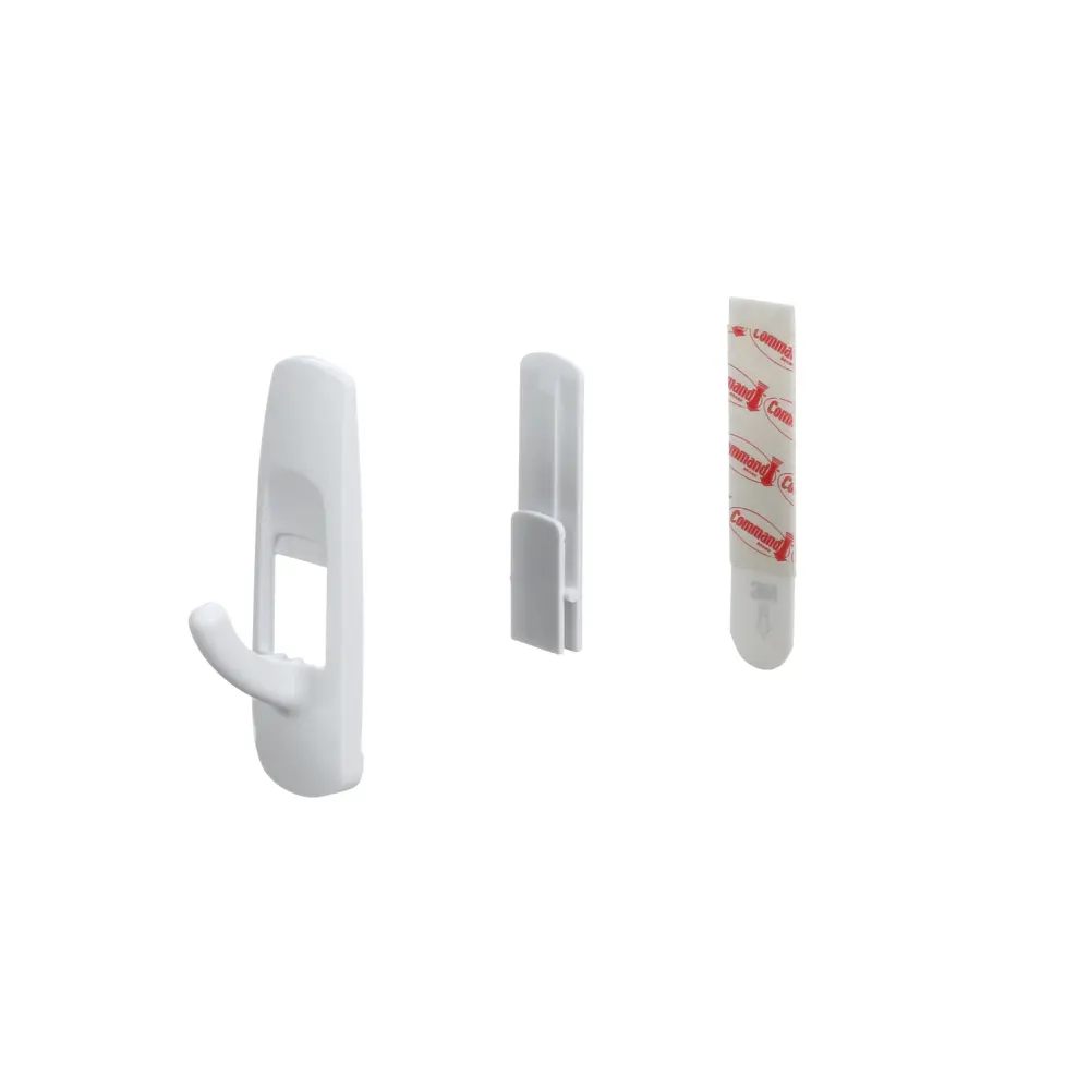 Крючок Command пластик максимальная нагрузка 1.3 кг 35 мм пластик цвет белый STLM-2103713 - Вид №4