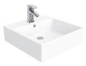 Next: Плоская квадратная раковина со столешницей 50x50 см / NX256 Next