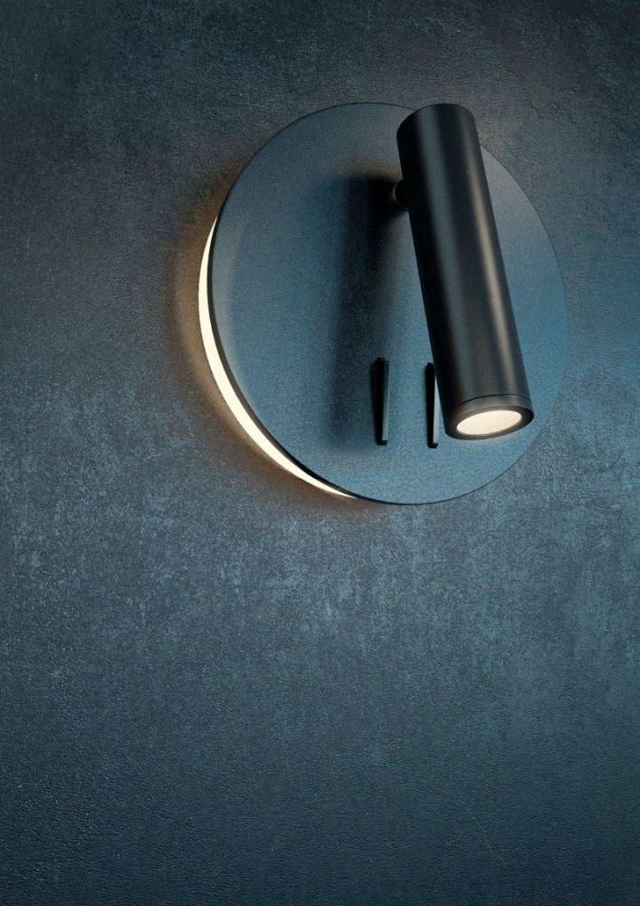 MAYTONI Регулируемый металлический настенный светильник  C176-wl-01-6w  - Вид №4