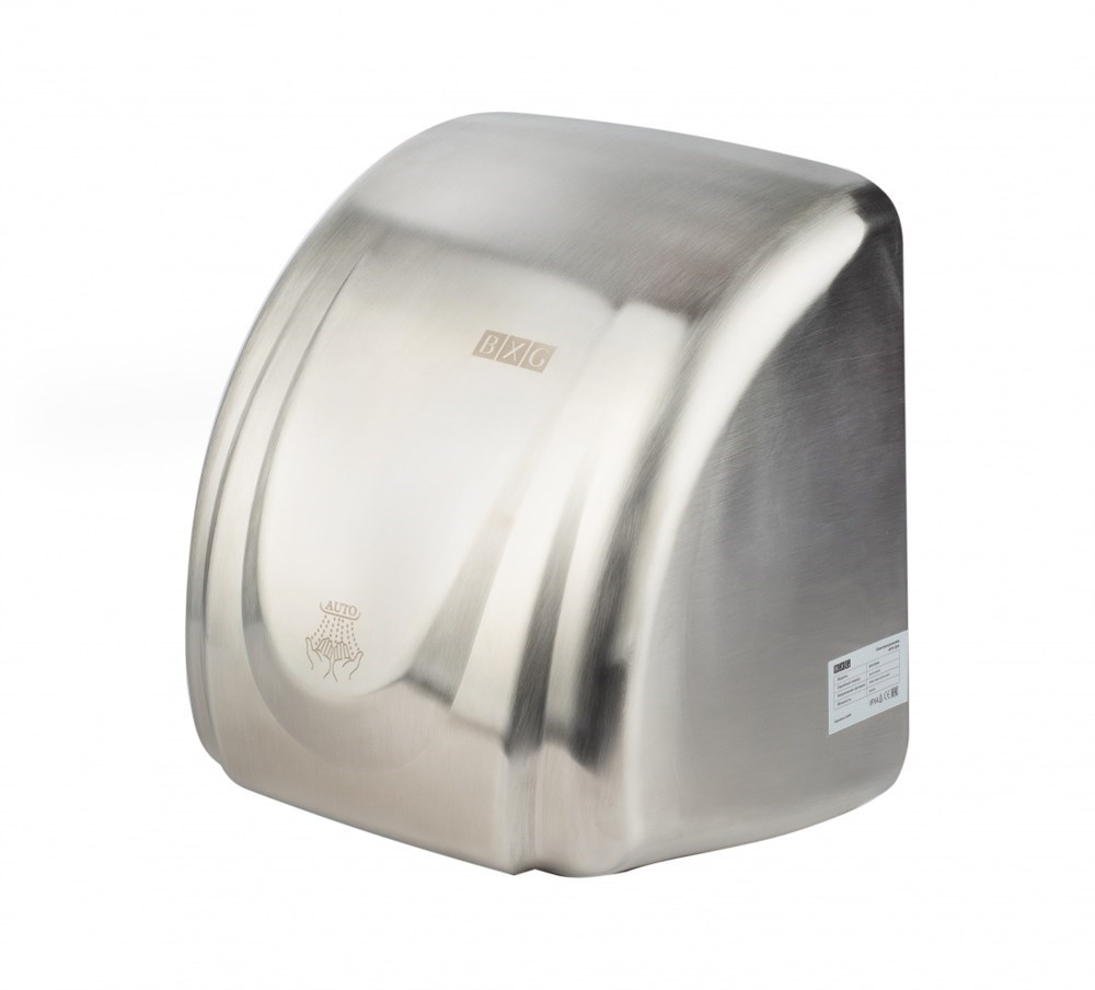 BXG-230A UV - антивандальная сушилка для рук с функцией УФ обеззараживания BXG  - Вид №1