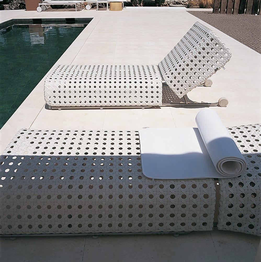 Поли лежак сад кровать с колесами B&B Italia Outdoor Canasta ARCH-00052740 - Вид №2