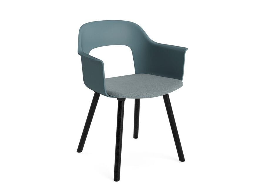 Стул с мягким сиденьем с подлокотниками Hay макет ARCH-00123440 - Вид №32