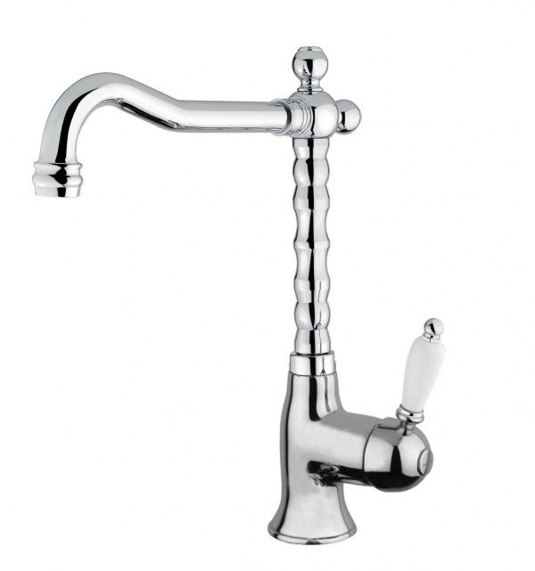 83ZZ5225 Santan Siracuza, однорычажный смеситель для раковины без донного клапана, цвет бронза 