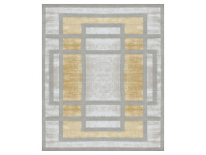 Прямоугольный шелковый ковер ручной работы на заказ