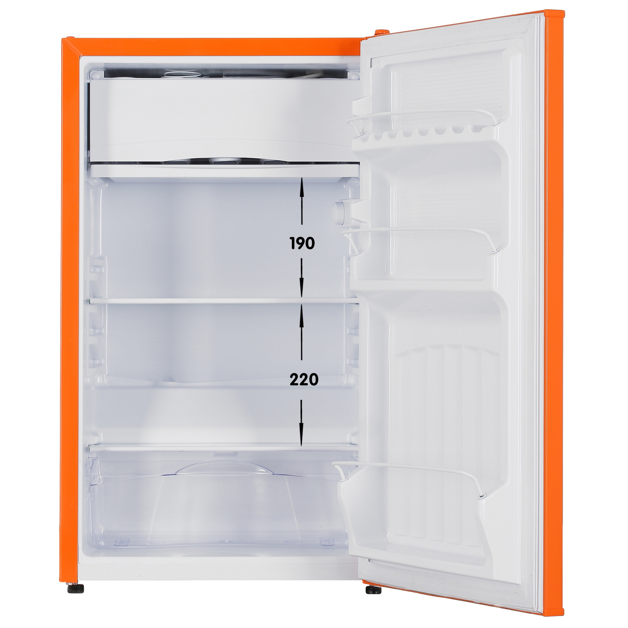 9953407 Холодильник компактный   Nordfrost NR 403 Or оранжевый STDN-0041817 - Вид №1