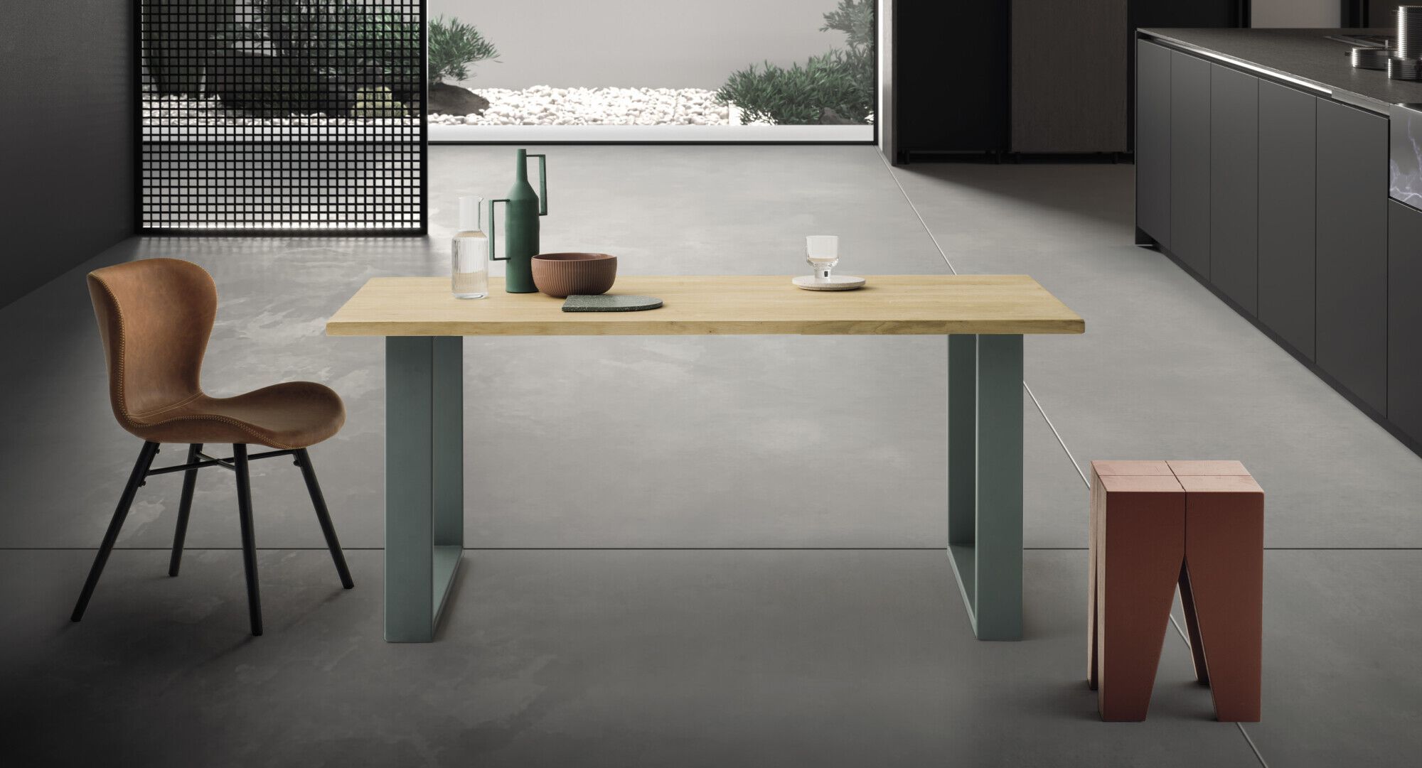 Прямоугольная столешница из дуба Devina Nais Mini-Free ARCH-00119924 - Вид №3