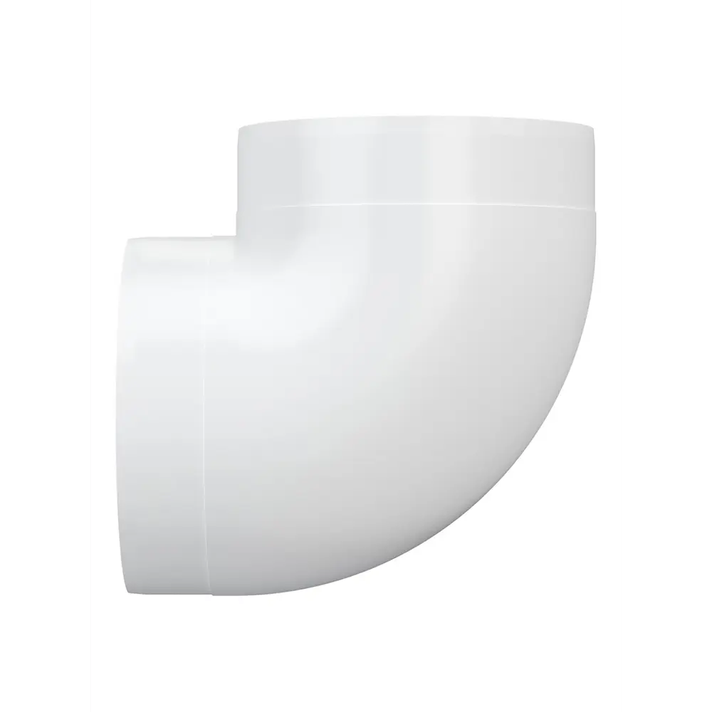 Колено круглое Fonet D150 мм 90 градусов пластик STLM-2198719 - Вид №2