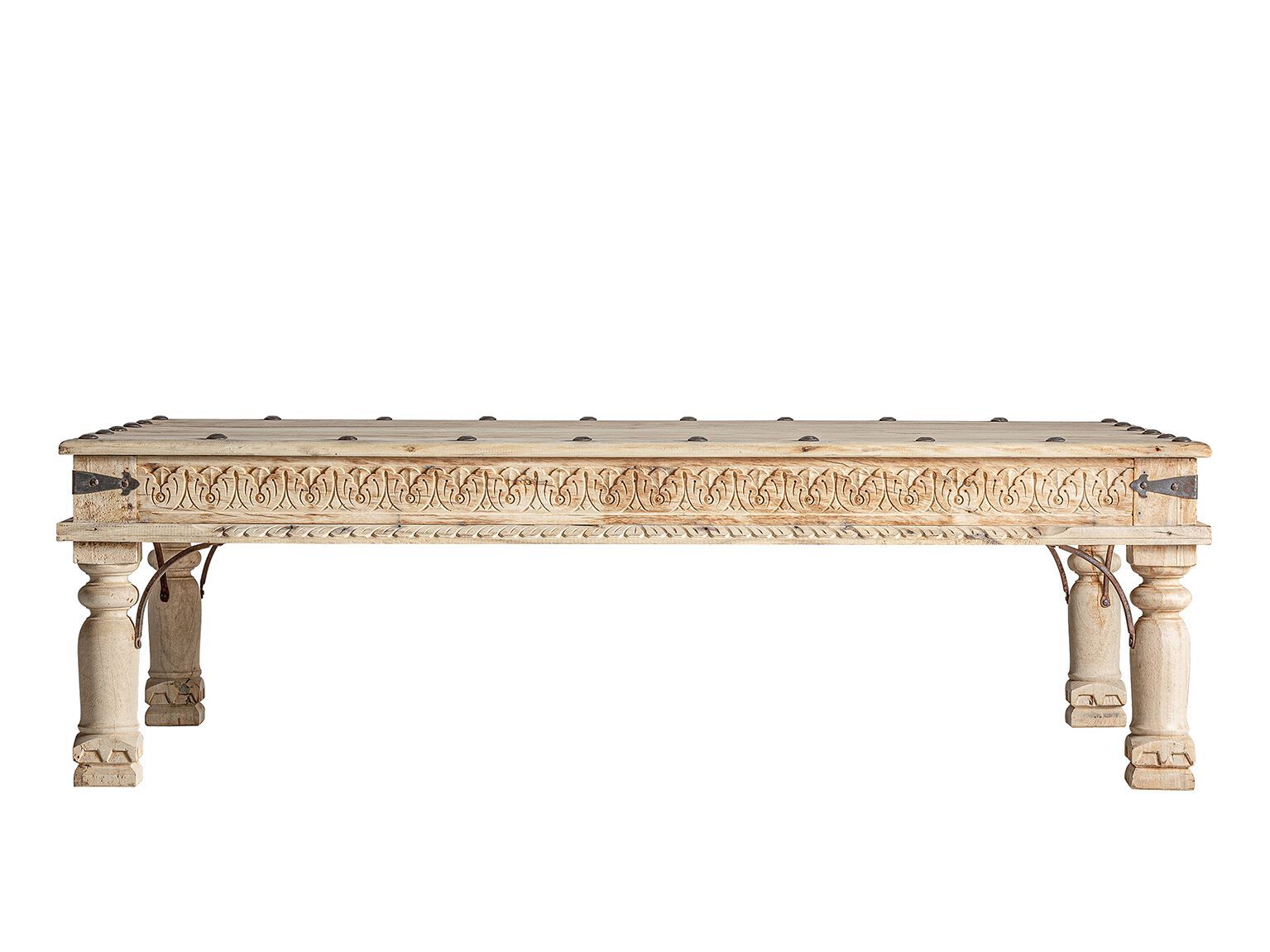 Прямоугольный журнальный столик из манго Vical Home VOUXELL ARCH-00042073 - Вид №1