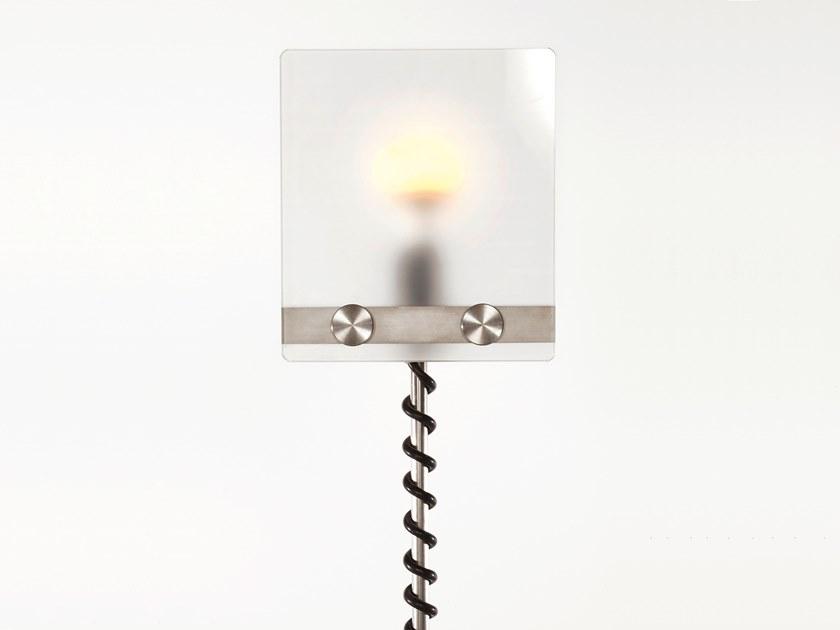 Wissmann raumobjekte Торшер из стали и стекла  568  - Вид №1