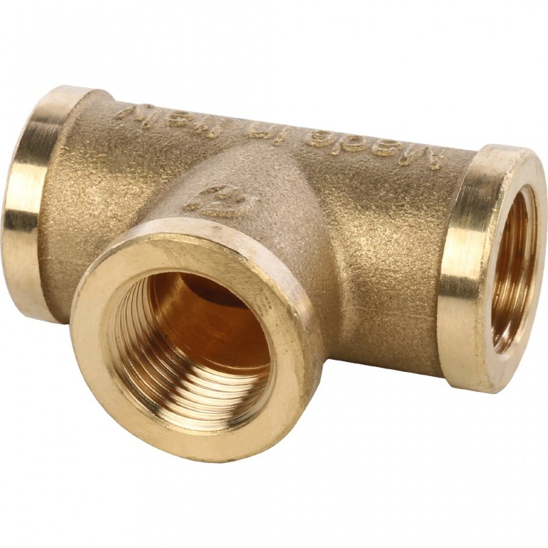 Тройник ВР 3/8" латунь STOUT SFT0019000038 - Вид №2