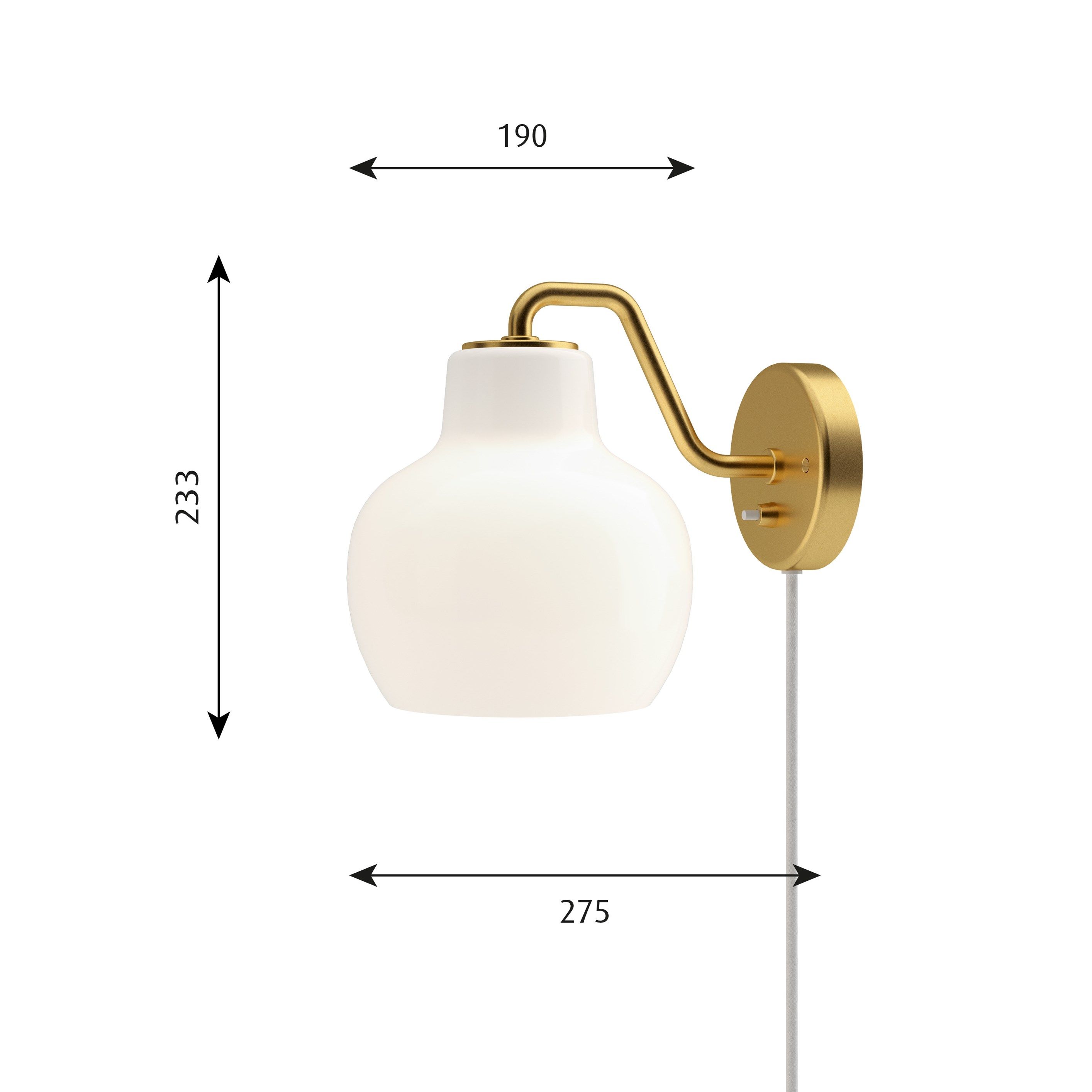 Опаловое стекло бра Louis Poulsen VL Ring Crown ARCH-00040046 - Вид №1