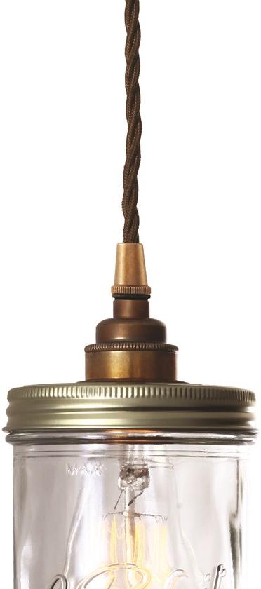 Mullan Lighting Подвесной светильник ручной работы с прямым светом Jam jar Mlp027  - Вид №1
